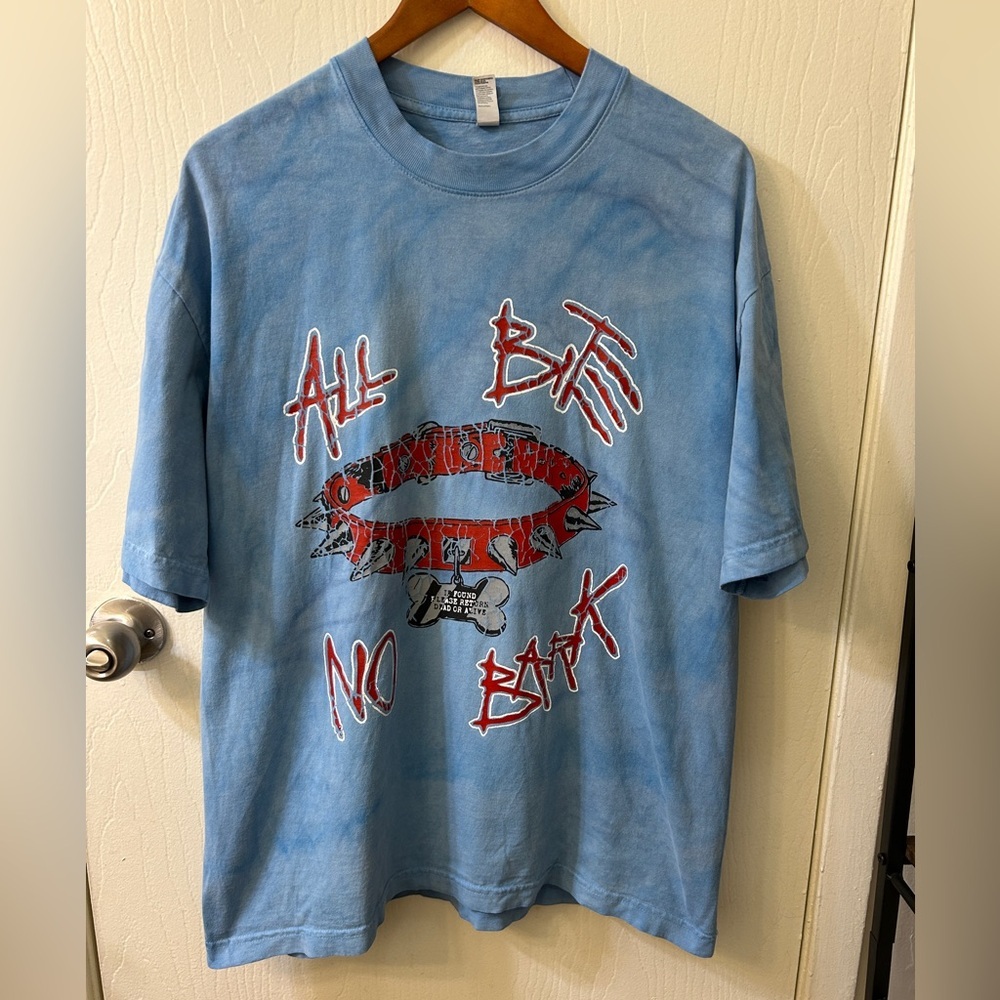Los Angeles Apparel 1801 T-Shirt, 80s/90s Vintage Grunge Style Graphic, Size L